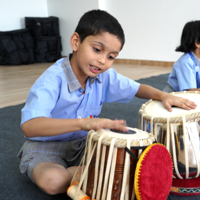 Evolve High - Music Room facility - CBSE school in Pune